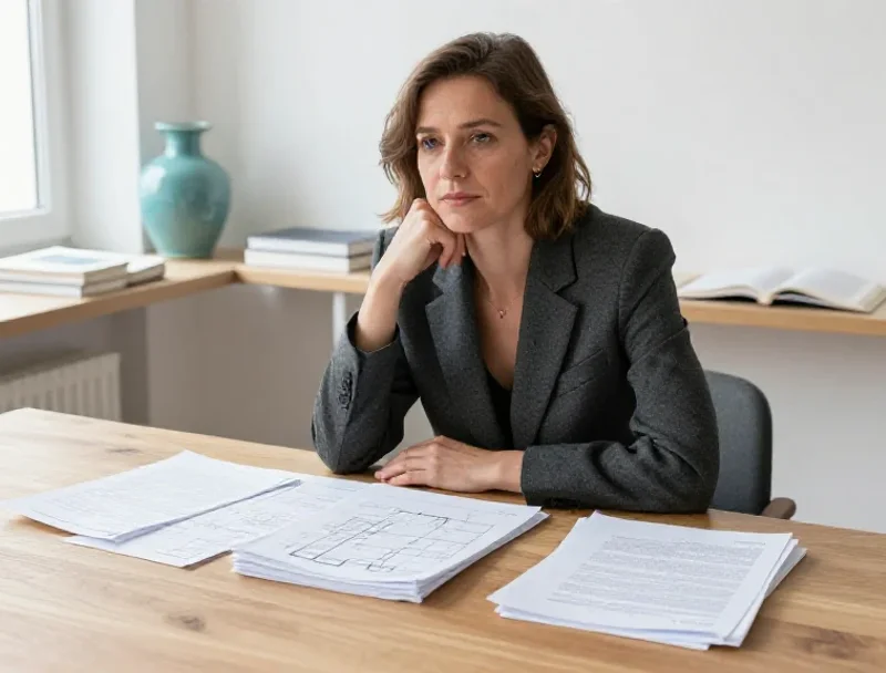 Une experte française organise des documents variés pour créer des liens entre différents domaines d'activité.